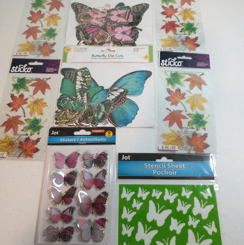 Jot Sticko and Floral Garden Crafts